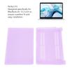 Housse de protection pour ordinateur portable Antidérapante Complète Housse d'ordinateur portable Dissipation de chaleur Cristal Givré pour ordinateur portable Air 11,1 pouces