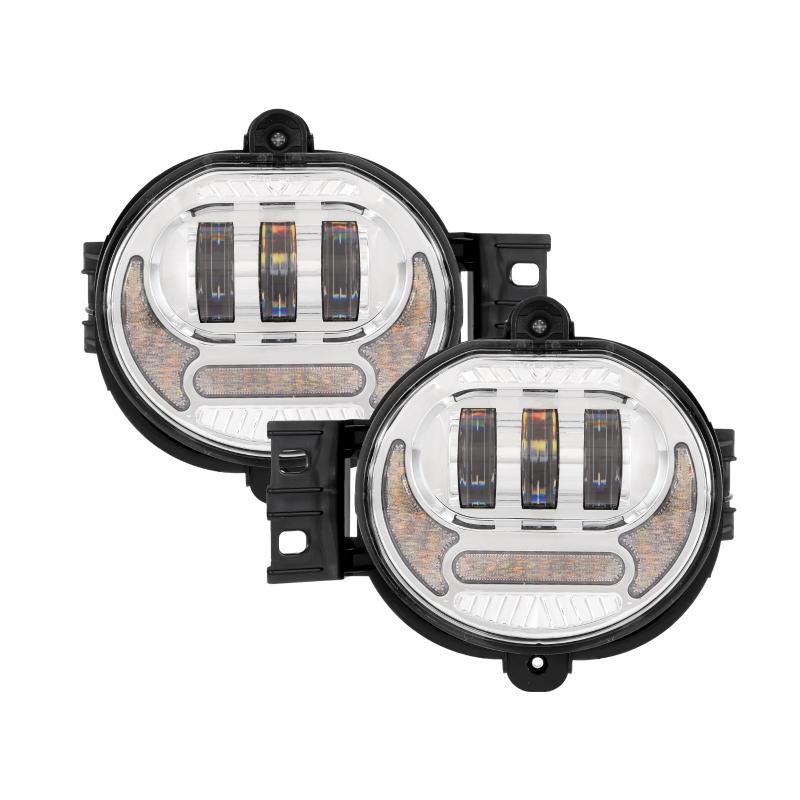 2 Pcs Car LED Fog Light Turn Signal Lamp Daily Running Lights For Dodge Ram 1500 2002-2008 Dodge Ram 2500/3500