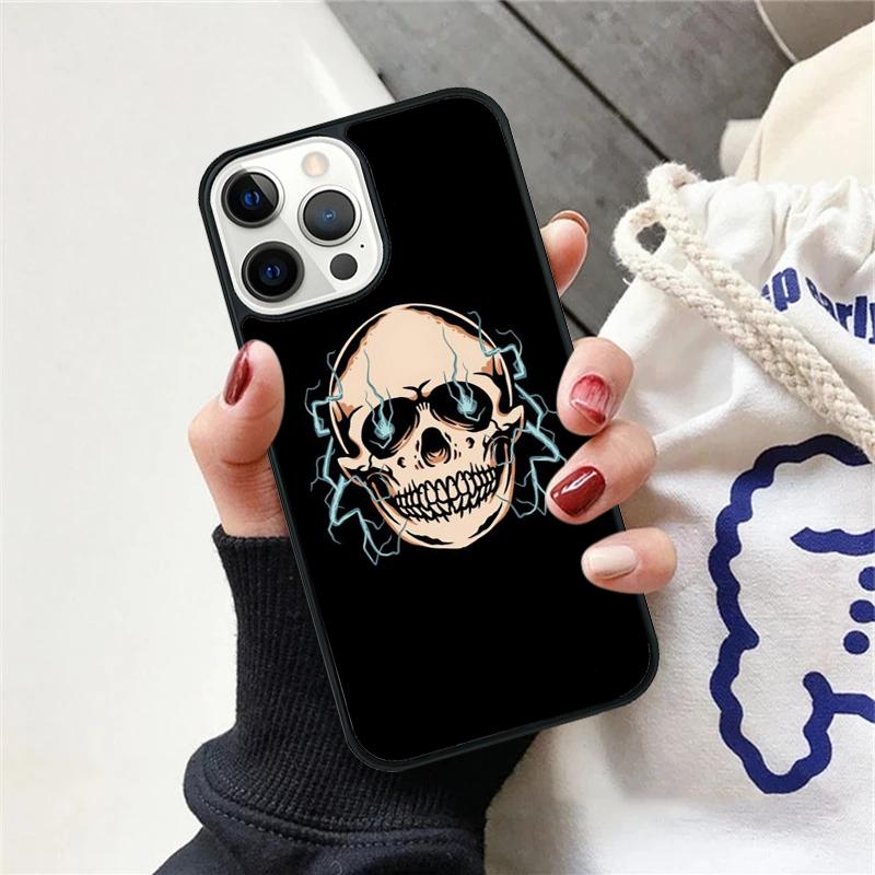 Lightning Bones Phone Case Cover For iPhone 17 Air 12 Plus Max for iPhone 17 Air 15 16 11 13 14 Pro Max Fundas