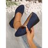 Women's Casual Flat Bean Shoes Autumn New Pointed Soft Sole Outer Wear Shallow Shoes