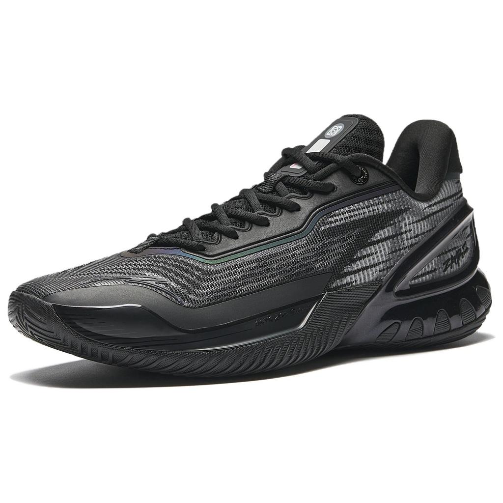 Anta Shunxi 3 Dark Knight Black Warrior A-Shock Pro Ltr Flüssiggummi Professionelle Basketballschuhe Herren Sneaker 912531111Q-1