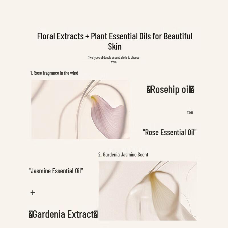 Sansheng Flowers Essential Oil Fragrance Shampoo & Shower Gel Set