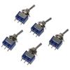 10pcs 3-Pin 2 Position Miniature Toggle Switch 3-Pin 2 Position  Small Electronic Equipment