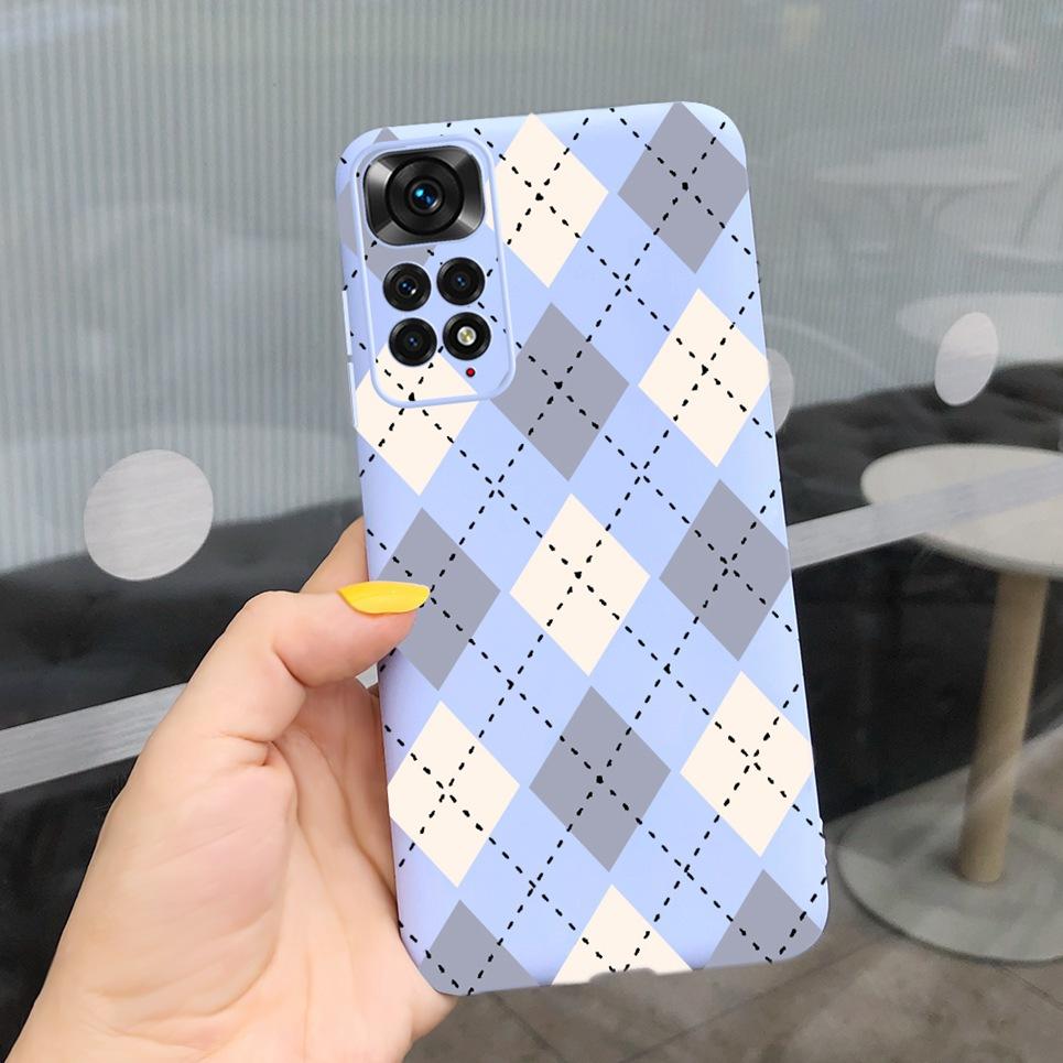 Für Xiaomi Redmi Note 11 Pro Plus 5G Hülle Cover Redmi Note 11S 5G Rückseite Stoßstange TPU Weiche Hülle Redmi Note 11 Pro Mi 11i 5G Fundas