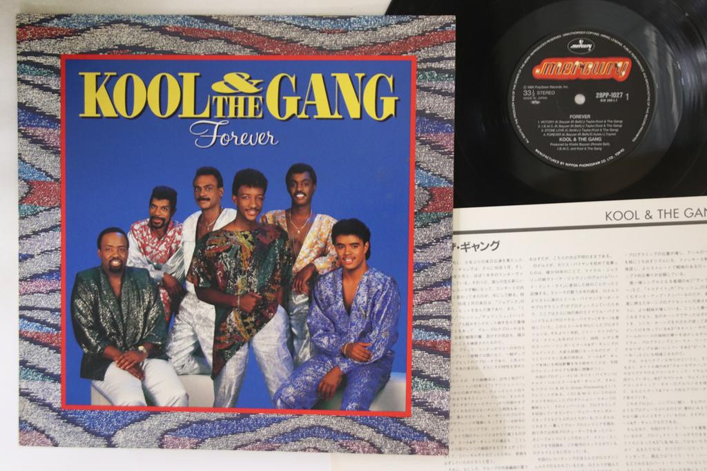 LP Record KOOL & THE GANG - Forever 28PP1027 Mercury 1986 Japan Soul/Funk Used
