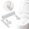 Toilet Seat Hinge Kit Attachments Maintenance Quick Release Portable Spare Parts Accessories