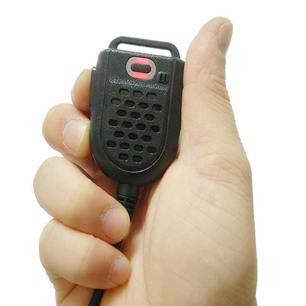 Substituição de microfone de alto-falante PTT de 2 pinos para rádio walkie talkie Kenwood/Baofeng UV-5R BF-888s Mic