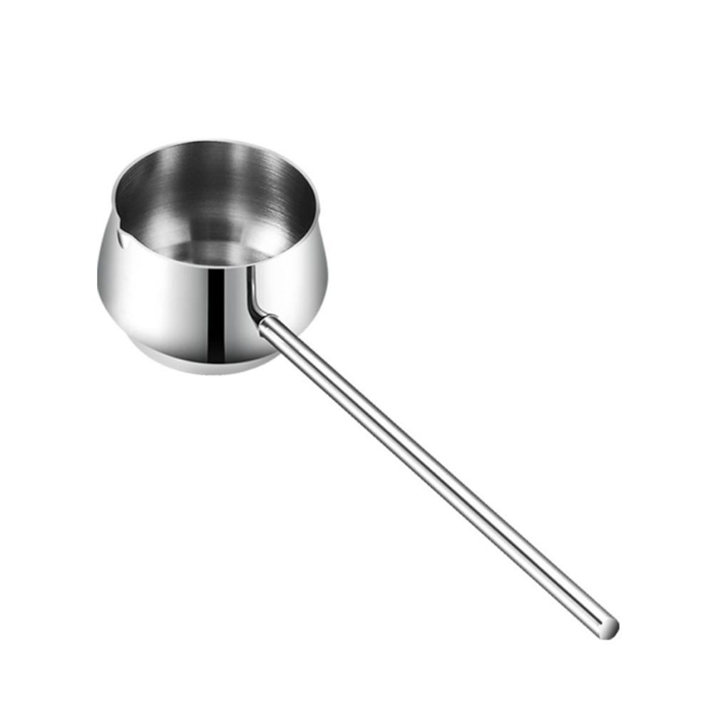 Thickened Oil Splashing Small Pot Special Flat Bottomed Pan Hot Oil Pan  Sauce Seasoning