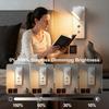 Nordic Rotatable LED Bedside Wall Lamp - Creative, Eye-Friendly, Perfect for Reading and Atmosphere.