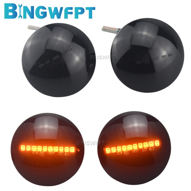 1Pair Side Marker LED Turn Signal Light Flashing Sequential Indicator Blinker Lamp For Land Range Rover L322 2002-2012