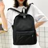 Women's Backpack Small Backpack for School Teenagers Girls Nylon  White Bookbag Fashion Solid Color Travel Backpack Street Trend