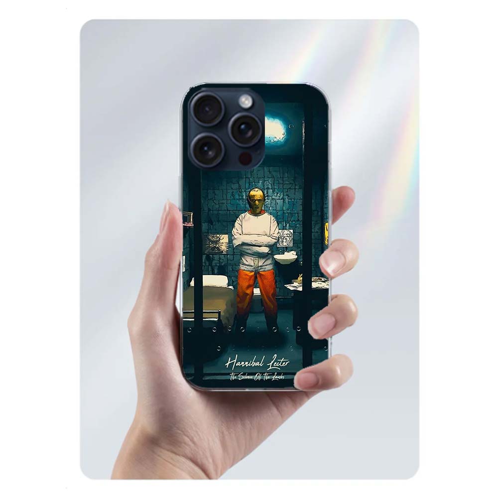 Hot Movie The Silence of the Lambs Clear Phone Case For Iphone 17 Air 16 Pro Max 15 Pro 14 Plus 17E 16E 11 13 12 Mini Cover Case