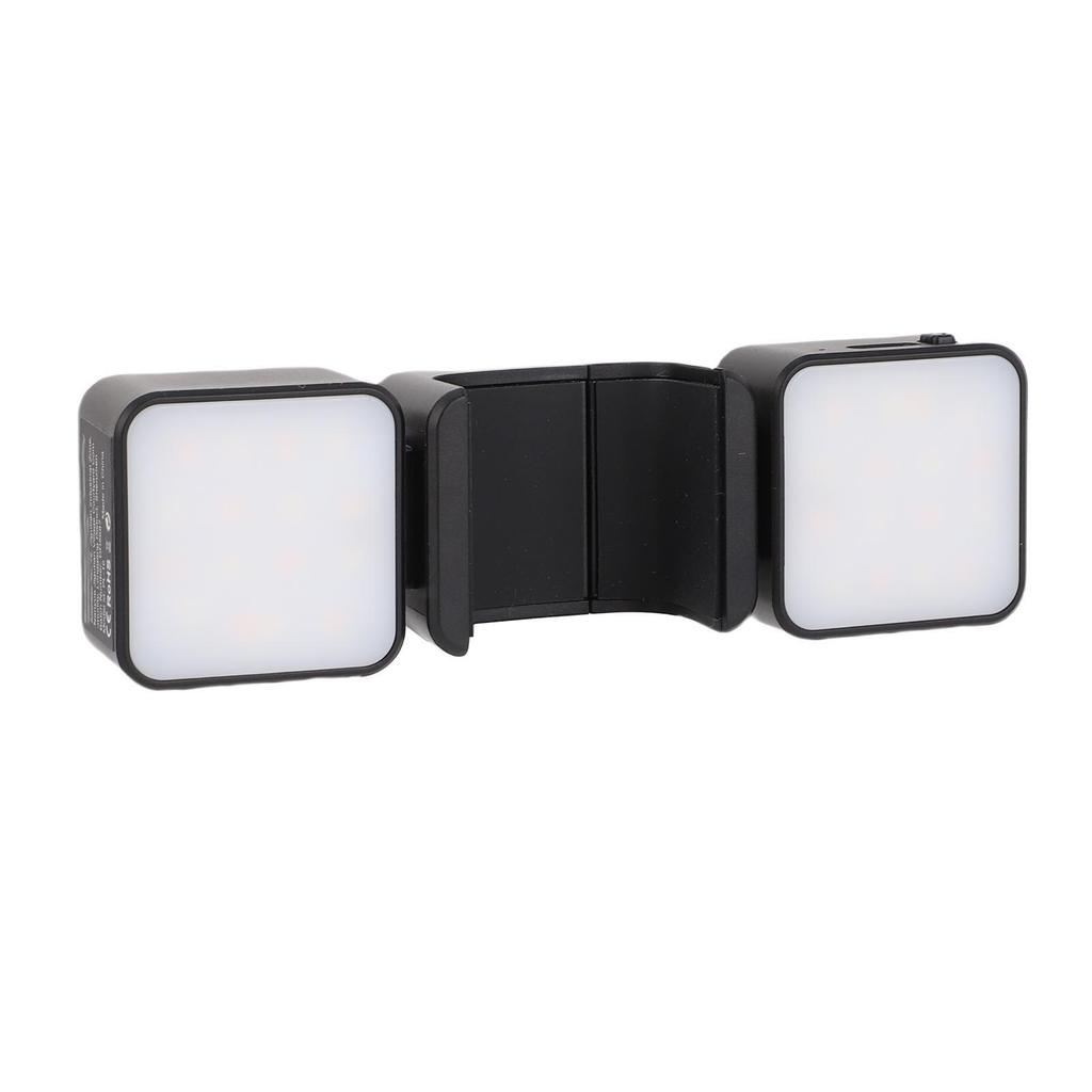 LED Fill Light Fit for DJI Pocket 3 Action Camera USB C Rechargeable Magnetic Auxiliary Dual Light Attachment for
