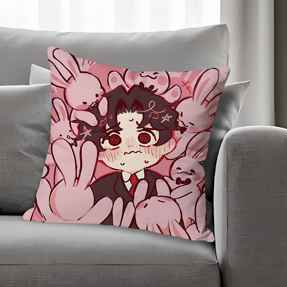 K-Kim S-Soleum GSGW Cartoon Pillow Cover, 4K HD Printed Cushion Cover case with Various Exquisite Patterns