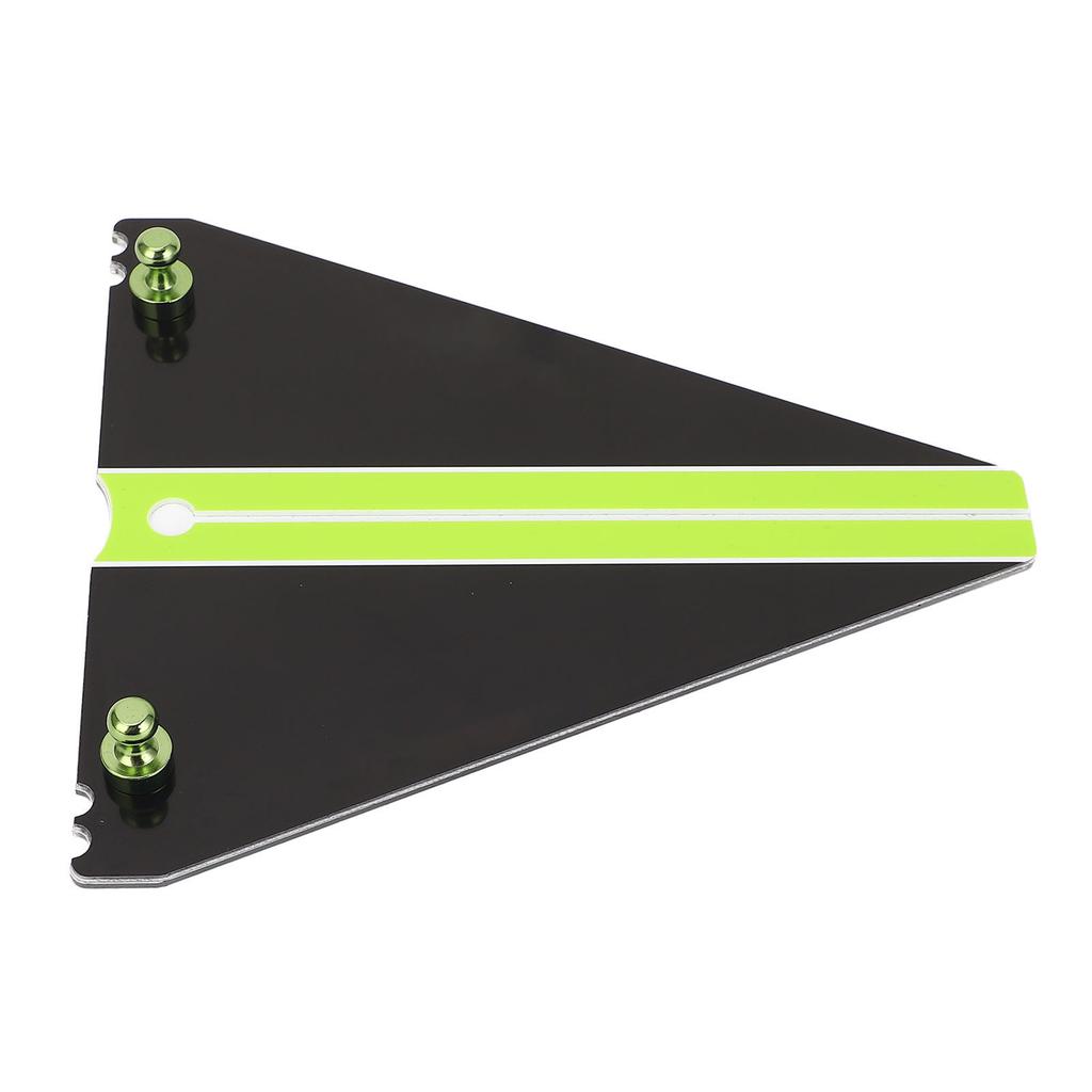 Golf Putting Alignment Mirror Shockproof Portable Training Aid Acrylic Groove Putting Mirror for Outdoor Practice