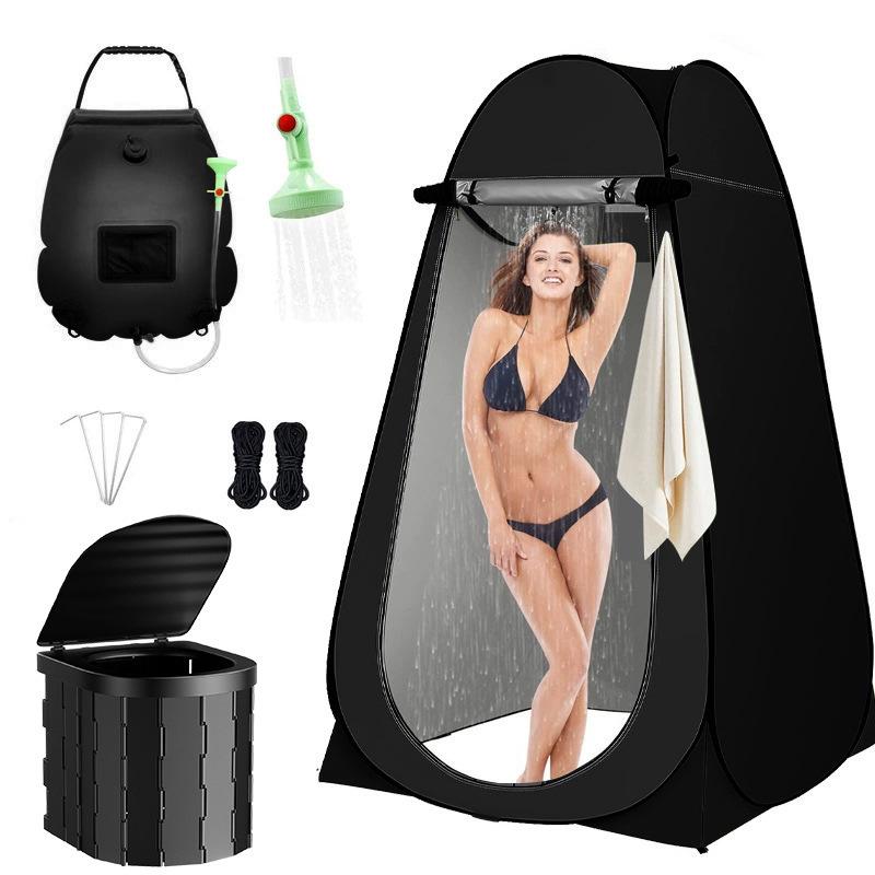 Portable Folding Car Toilet Tent for Camping, Road Trips & Emergencies