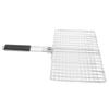 Grill Basket Portable Folding BBQ Grilling Rack for Fish Vegetables Shrimp Barbeque Cooking Accessories