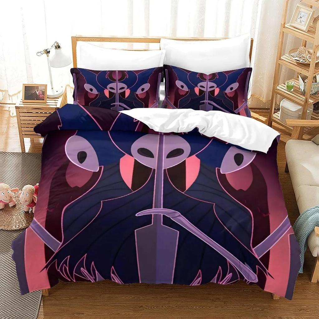 3D Duvet Cover Pillowcase Game Hollow Knight Bedding Set Adult Boy Girl Bedroom Decoration Children Gift Single Double Size