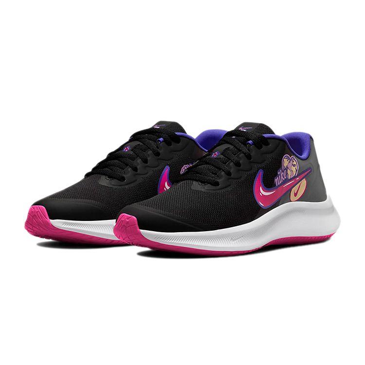 Nike Star Runner GS Black Pink Rise Kids Sneakers Lapis Very-Berry DH3144-013