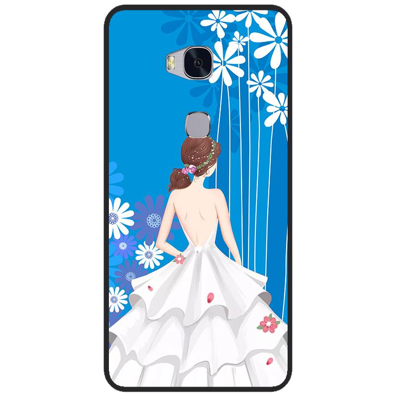 For Huawei Honor 5X Case TPU Soft Cartoon Back Cases For Huawei GR5 2016 Case Silicone Honor 5 X KIW KII L21 L22 Honor5x