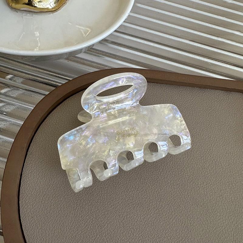 

Женская заколка для волос Акула среднего размера Gold Label 2023 - Корейский стиль высокого класса