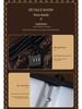 Large Capacity Savings Book & Receipt Holder with Combination Lock Zipper