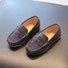 Kids Loafers Flats Shoes Breathable Non-slip Children's Leather Shoes Fashion Causal Versatile Boys School Formal Slip On Shoes