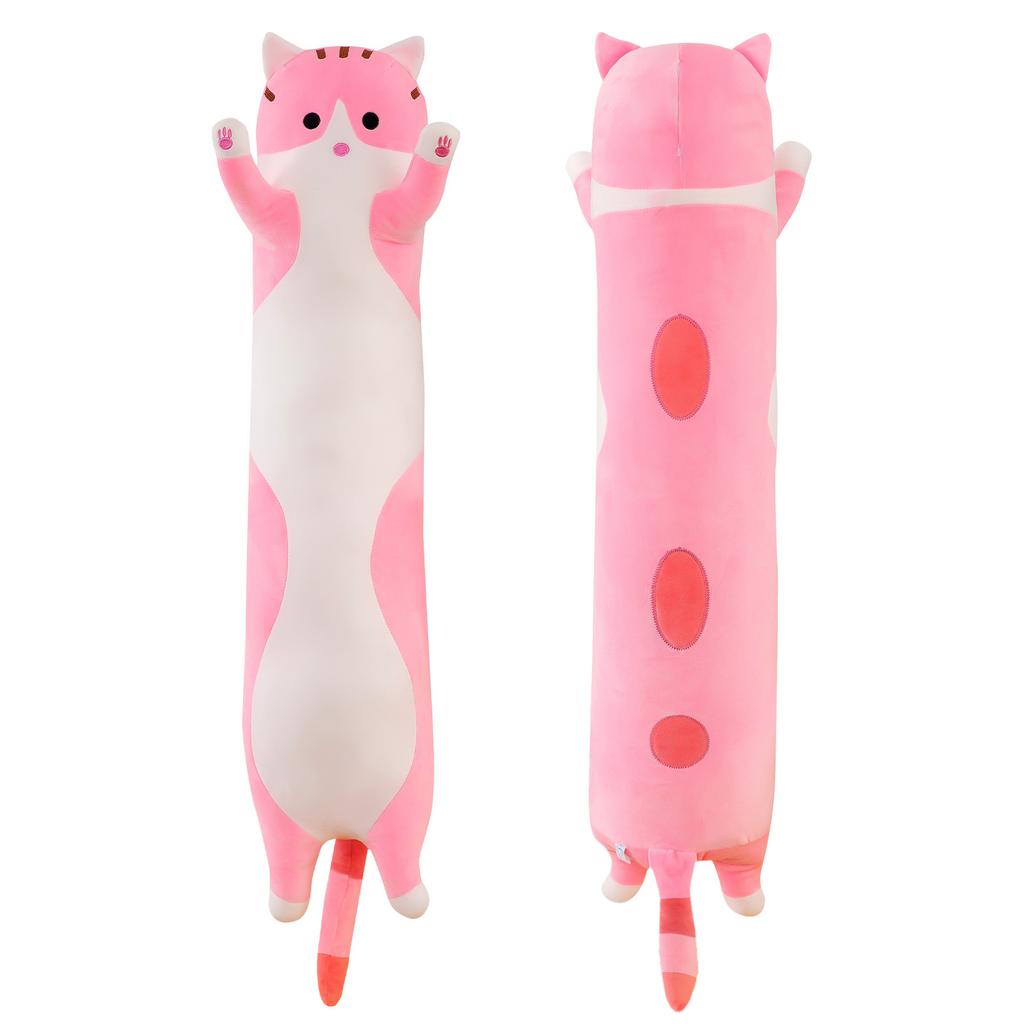 Plush Toy Long Cat Pillow Doll Cute Kitten Rag Doll Doll