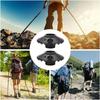 1 Pair Trekking Pole Snow Basket Outdoor Camp Hikes Pole Walk Stick Cane Snowflake Basket Mud Sand Snow Ski Replacement Parts