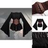 Chemise Longue Pirate Renaissance pour Femme Mangguo Costume Cosplay Vintage