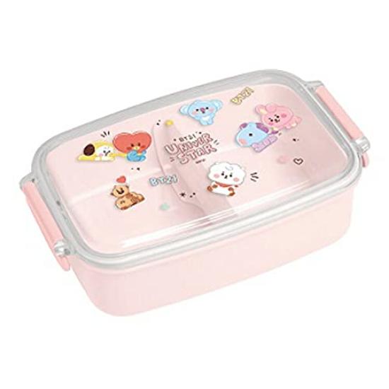 

Kamio Japan BT21 lunch box flyer LINE FRIENDS lunch collection 1-tier [044005]