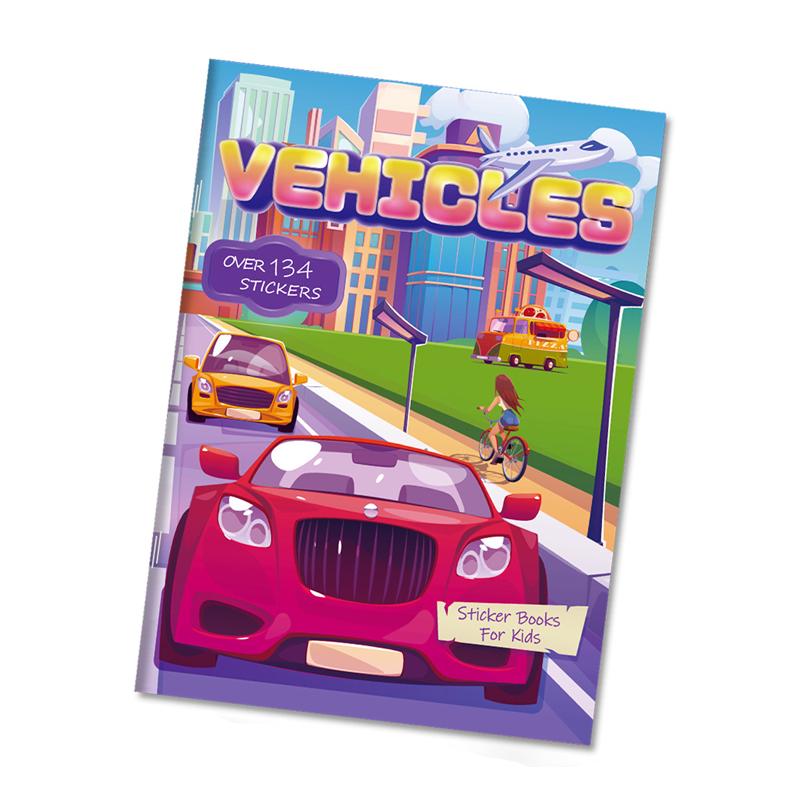 Children Scene Sticker Books Cartoon Animal Ocean Dinosaur DIY Handmade Stickers Quiet Book Learning Cognition Toys