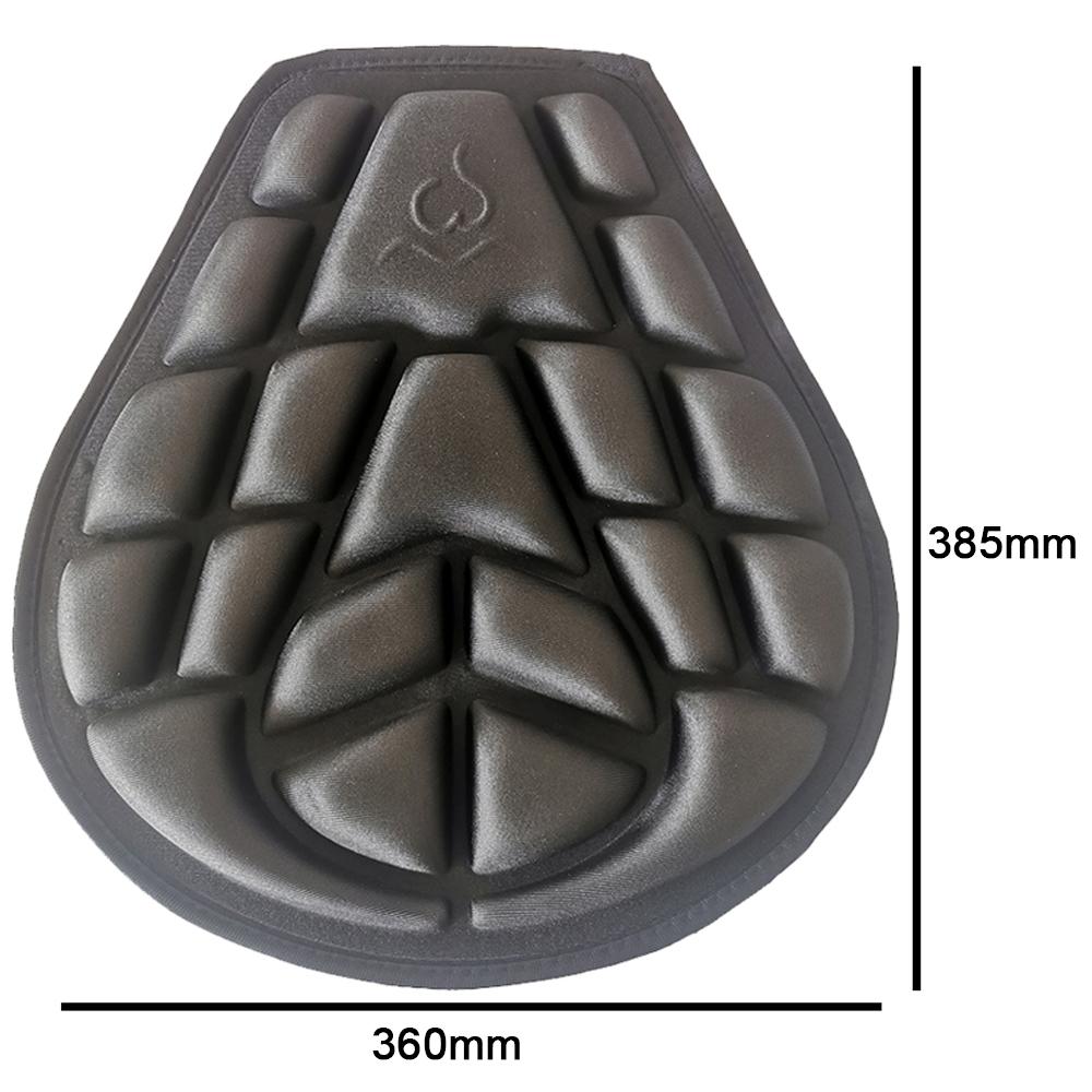 

Motorcycle Seat Cushion 3D Shock Absorption Seat Pad Cushion Water Resistant Seat Cover Comfortable & Breathable чёрный