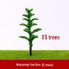 Welcoming Pine Tree Sand Table Model Landscape Accessories