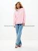 American-Style Cozy Floral Sweatshirt: Autumn/Winter Round Neck Top