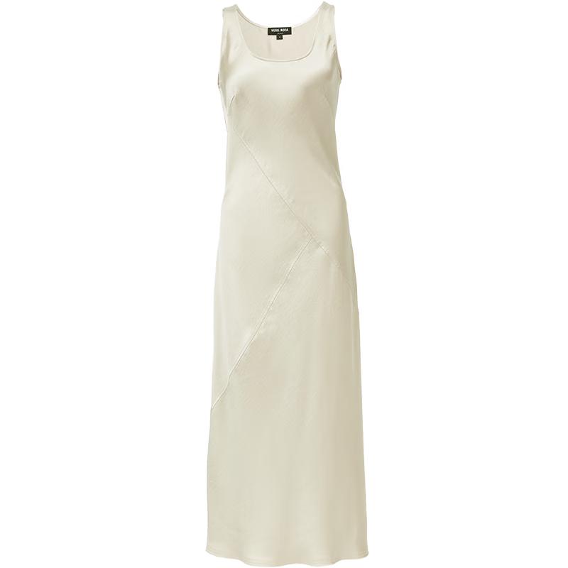 

VEROMODA 2025 Summer Shiny Patchwork Vest Dress L