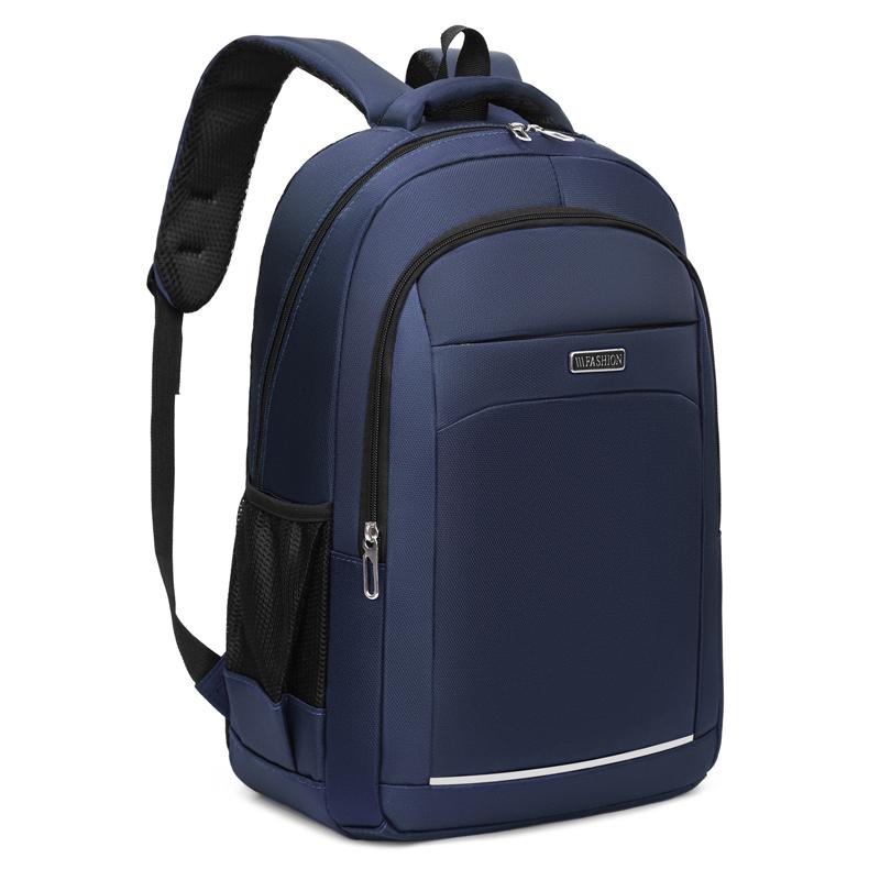 Stylish Business Backpack with Laptop Compartment and Side Mesh Pockets