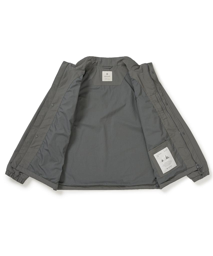 Snowpeak Apparel Cample Stand-Neck Windbreaker (S25Smcwb12) Dark Gray