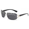 Frameless Rhinestone-studded Sunglasses, Stylish Sunglasses for Women, Personalized Sun Protection and UV Protection Glasses