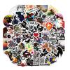 50PCS Cartoon Motocross Creative Doodle Stickers Bicycle Scooter Laptop Computer
