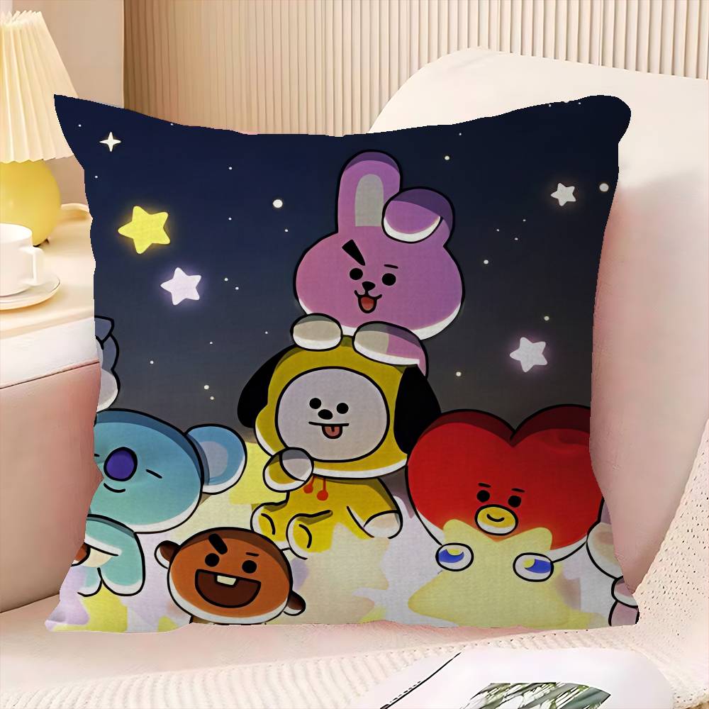 cartoon BBTS Lucky Dragon pillow cover sofa cushion cover home room decoration children gift