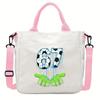 Steal a Brainrot 67 Printed Student Crossbody Bag Casual Canvas Shoulder Bags