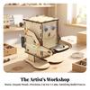 DIY Robot Kit Science Puzzle Teaching for Classroom, Students, Hobby Builders