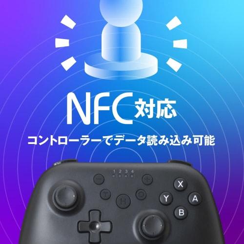 Alone Wireless Compact Controller for Switch/Organic ELSwitch/SwitchLite NFC (Near Field Communication) Amiibo with Rapid Fire Function Small Design f
