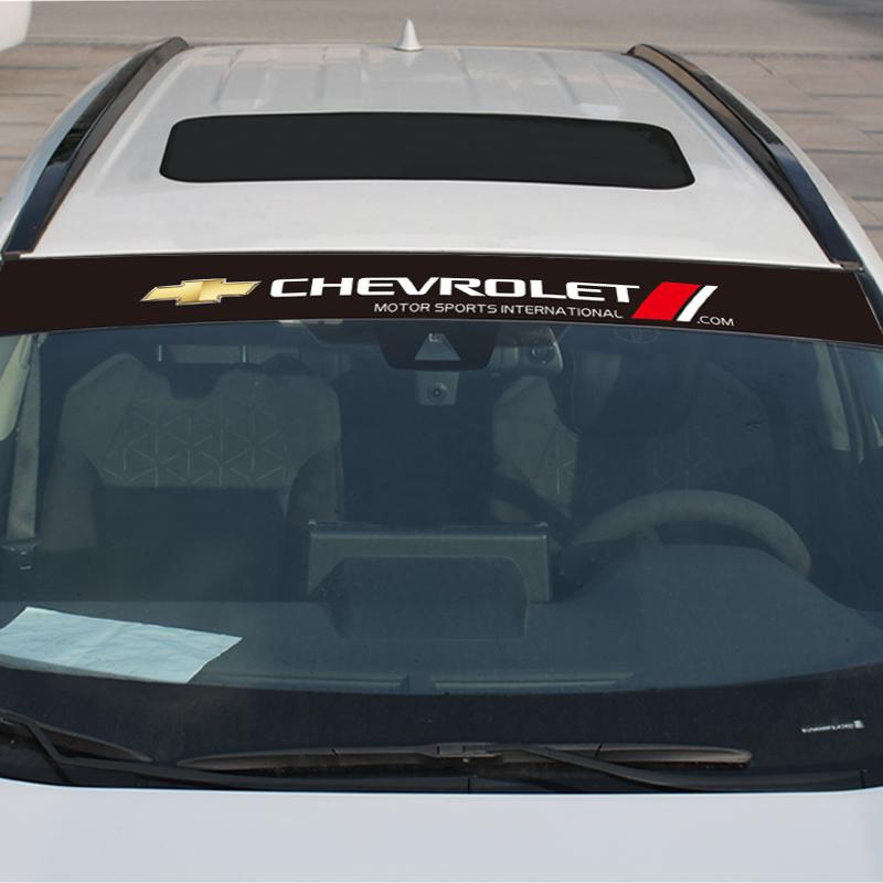 Auto Front Heck Windschutzscheibe Aufkleber Dekorationszubehör Für Chevrolet Cruze Spark Captiva Suburban Camaro Malibu Colorado