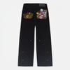 Bărbați Femei Unisex Hip Hop Cavaler Căzut Blugi Largi Y2k Vintage Streetwear Harajuku Buzunar Pantaloni Cargo Drepți Blugi Denim
