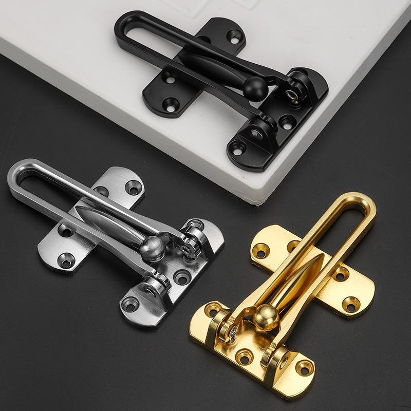Zinc Alloy Anti-Theft Safety Door Chain with Pin-Type Bolt for Hotel Rooms