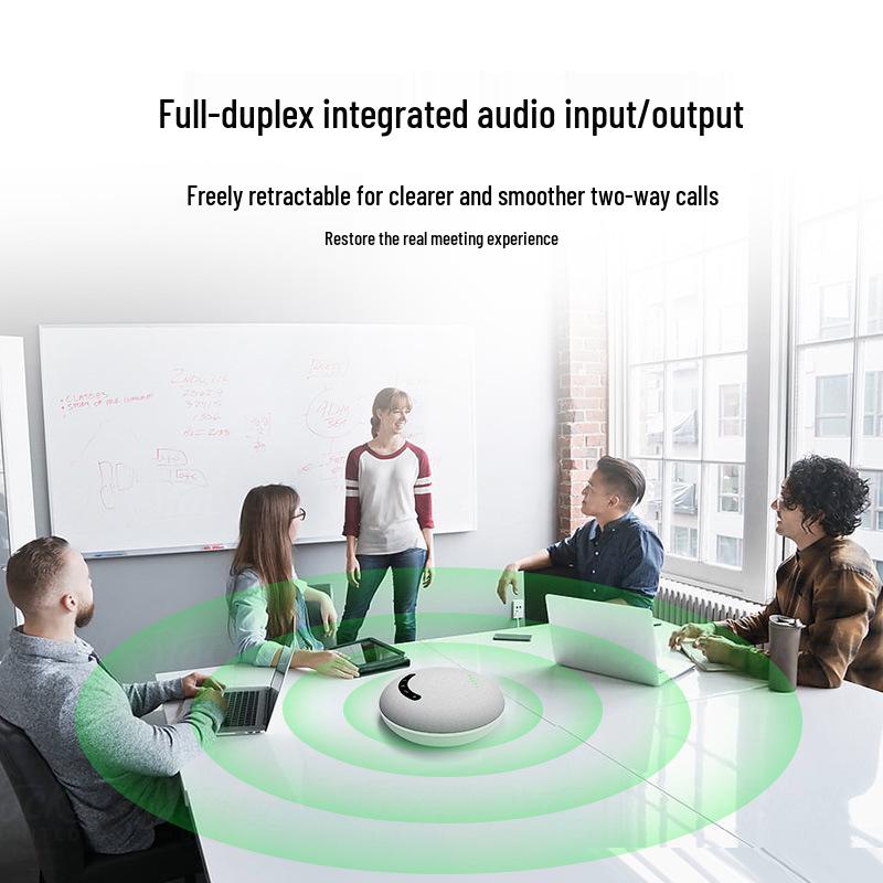 HuiDu MB200 360° Bluetooth Wireless USB Conference Microphone Speaker