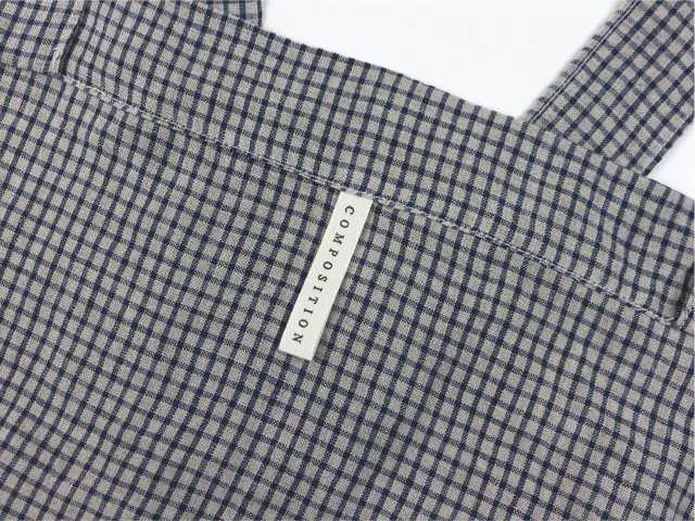 Back Cross Apron 209179 06 Black 83 x 84 cm [DD Intex] Watch/Green