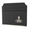 Vivienne Westwood Unisex Saffiano Card Wallet 5403000bu S0021 N401
